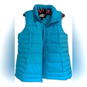 Land’s End puffer vest. Woman’s MT (10-12) NWOT